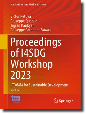 cover image of Proceedings of I4SDG Workshop 2023